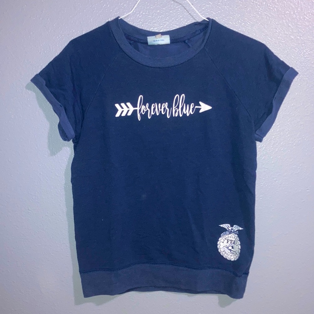 FFA T-shirt. Size medium forever blue logo
